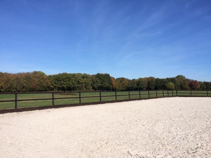 Buitenbaan in de zon